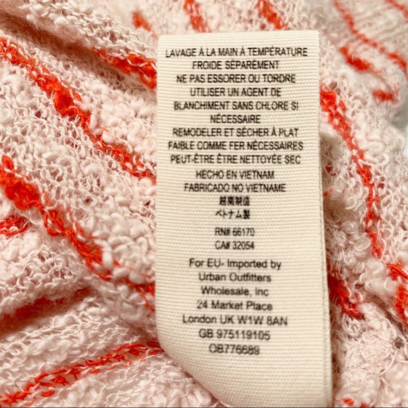 Free People Stripe Island Girl Hacci Oversized Tee - Picture 9 of 10